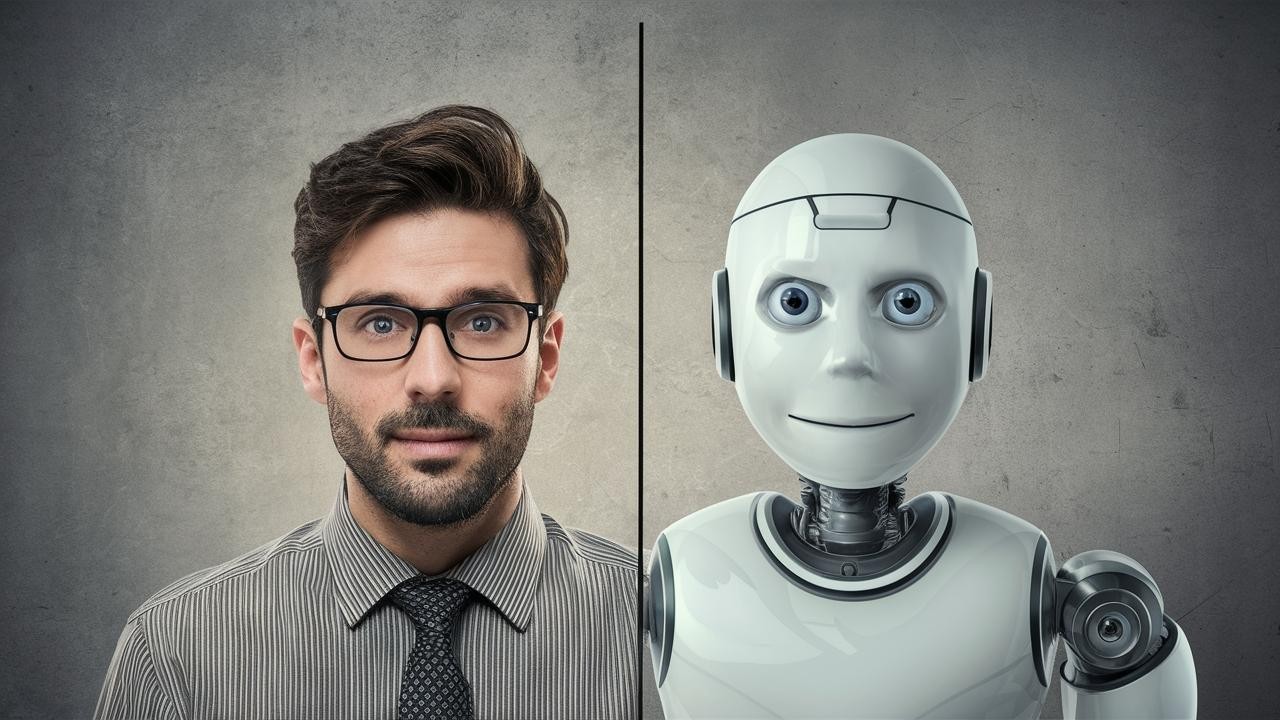 Robomark - Half Man / Half Robot