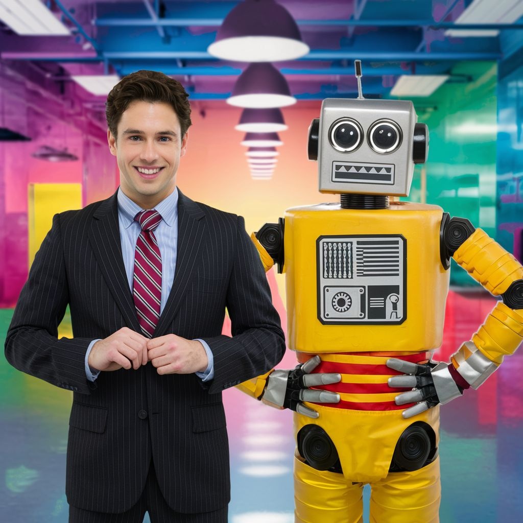 Robomark - Half Man / Half Robot