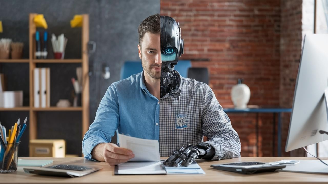 Robomark - Half Man / Half Robot