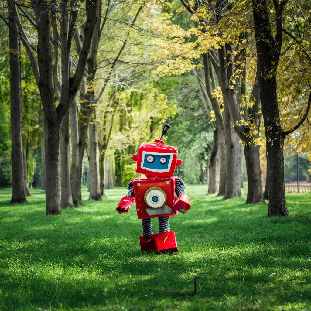 Robomark - Half Man / Half Robot