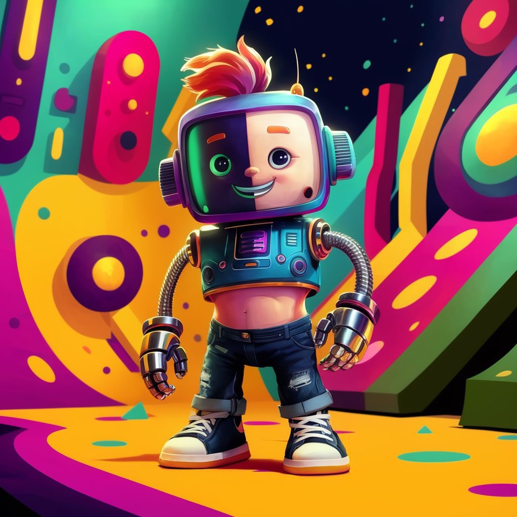 Robomark - Half Man / Half Robot